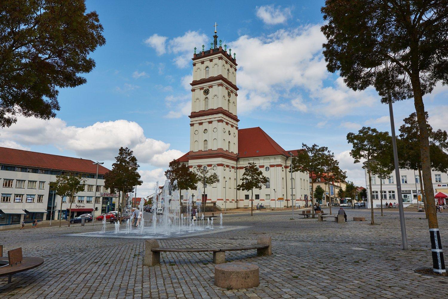 Pension Markt Neustrelitz Buitenkant foto